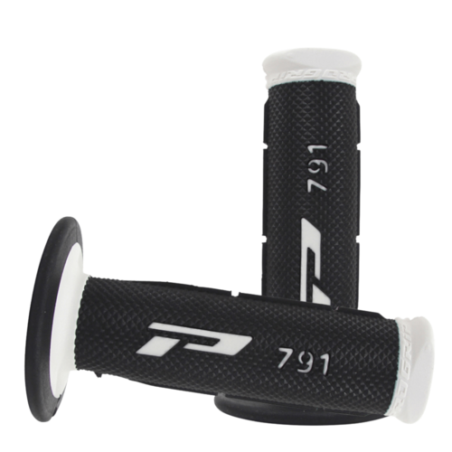 Progrip White Dual Density 791 Half Waffle Grip