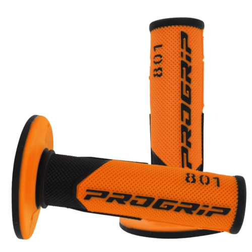 Progrip Black / Orange Dual Density 801 Half Waffle Grip