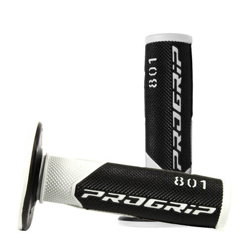 Progrip White Dual Density 801 Half Waffle Grip