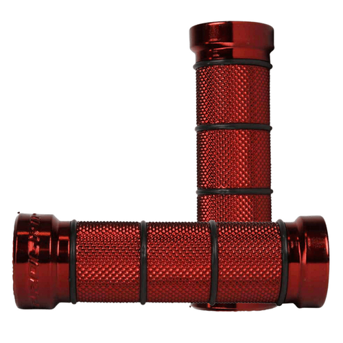 Progrip Red Chrome (22-25mm) 866 Cruiser Grips