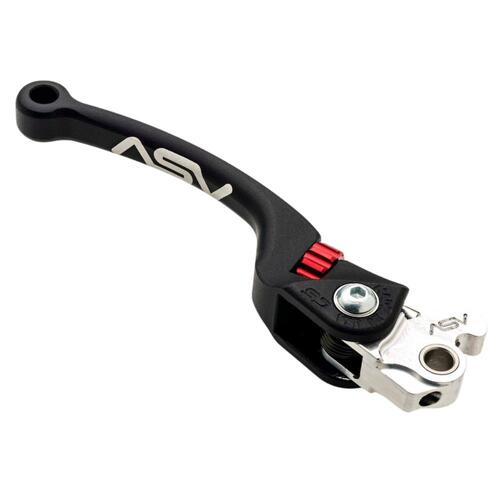 ASV Honda Black C6 Long Off Road Brake Lever - XR 650 L 1993-2024