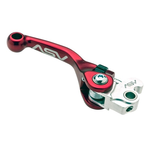 ASV Kawasaki KLX 450 R 2018-2019 Red F4 Shorty Off Road Brake Lever