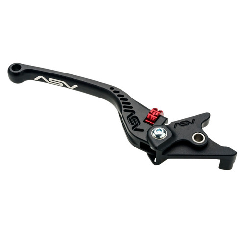 ASV Yamaha Black C5 Long Brake Lever - YZF R6 2005-2016