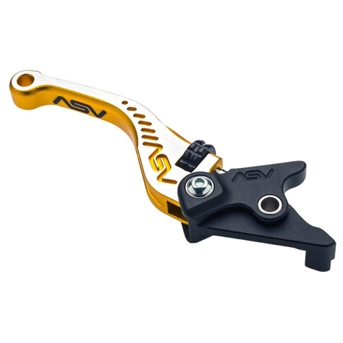 ASV Aprilia Gold Bicolore C5 Shorty Brake Lever - ETV 1000 2002-2007
