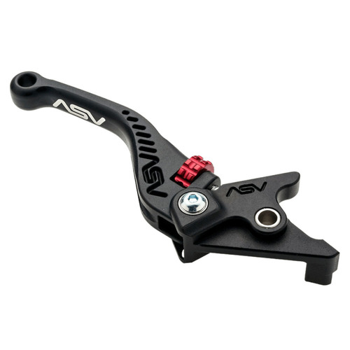 ASV Ducati Black C5 Shorty Brake Lever - MULTISTRADA 1260 ENDURO 2018-2021