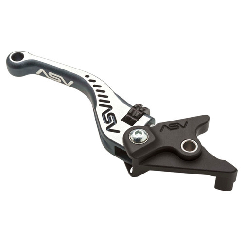 ASV Aprilia Grey Bicolore C5 Shorty Brake Lever - TUAREG 660 2021-2024