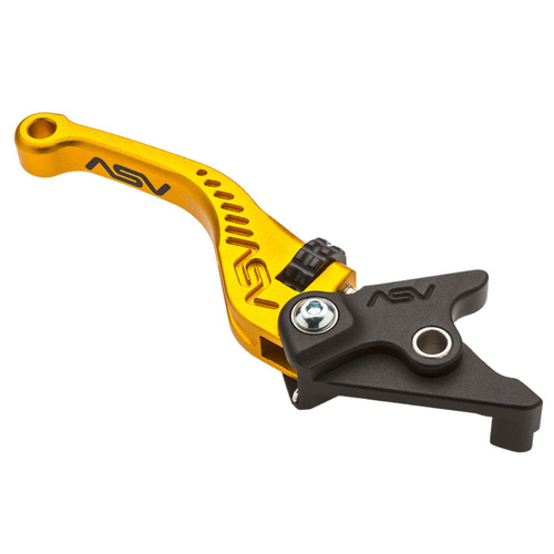 ASV KTM 690 ENDURO R 2014-2024 Gold C5 Shorty Off Road Brake Lever