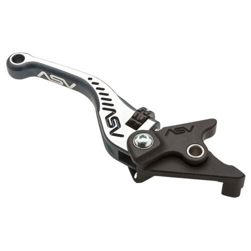 ASV Aprilia Grey Bicolore C5 Shorty Brake Lever - SL 1000 FALCO 2000-2004