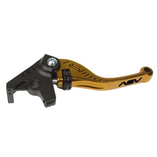 ASV Kawasaki ZZR 1100 1990-2001 Gold F3 Shorty Brake Lever