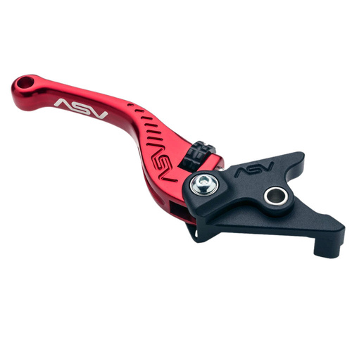 ASV Honda CRF 1100 L 2020-2025 Red F3 Shorty Brake Lever