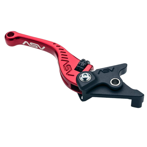 ASV KTM 690 DUKE 2013-2017 Red F3 Shorty Brake Lever