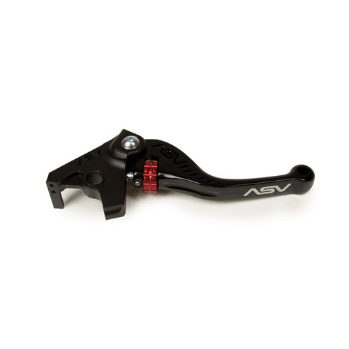 ASV Aprilia Black F3 Shorty Brake Lever - CAPONORD 1200 RALLY 2014-2017