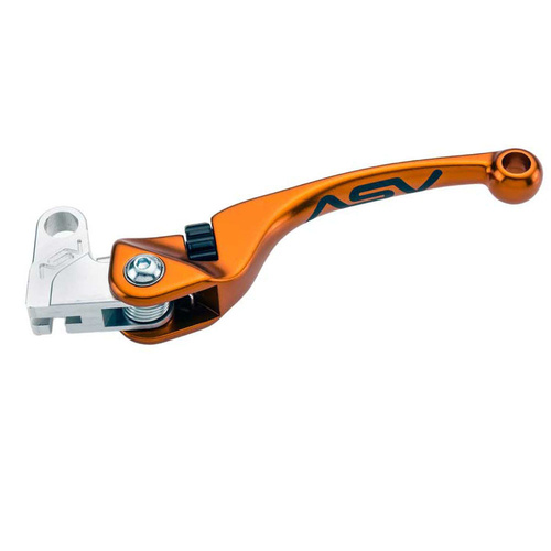 ASV KTM 950 SUPER ENDURO R 2006-2009 Orange F4 Long Off Road Clutch Lever
