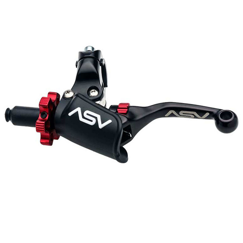 ASV X-Pro HAWK 250 ALL YEARS Black F4 Shorty Off Road Clutch Lever (with Pro Perch)