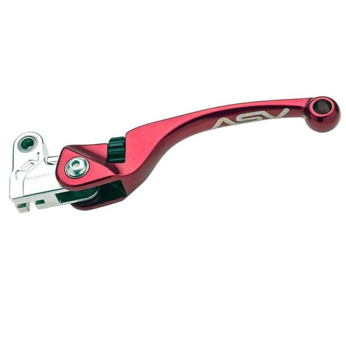 ASV Kawasaki KLX 250 SF 2009-2010 Red F4 Long Clutch Lever