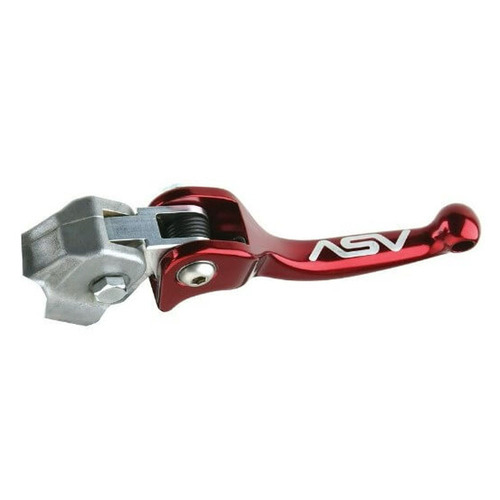 ASV KTM Red C5 Long Off Road Clutch Lever - 300 SX 1998-2008