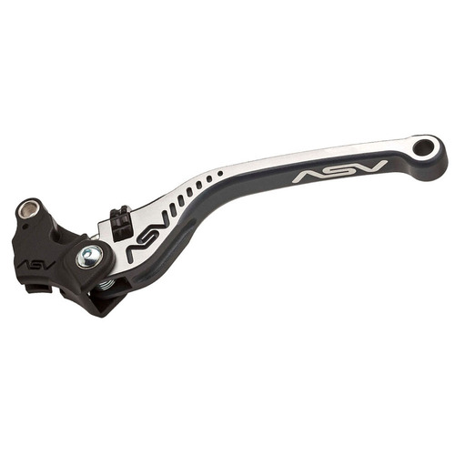 ASV Kawasaki Grey Bicolore C5 Long Off Road Clutch Lever - KLX 300 SM 2021-2024