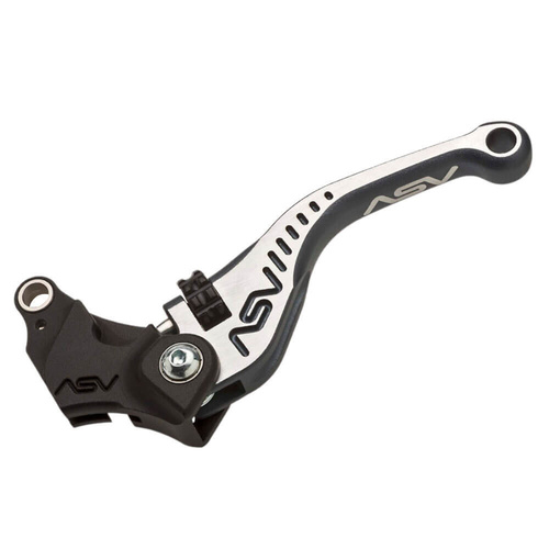 ASV Buell Grey Bicolore C5 Shorty Clutch Lever - S 3 1995-2002