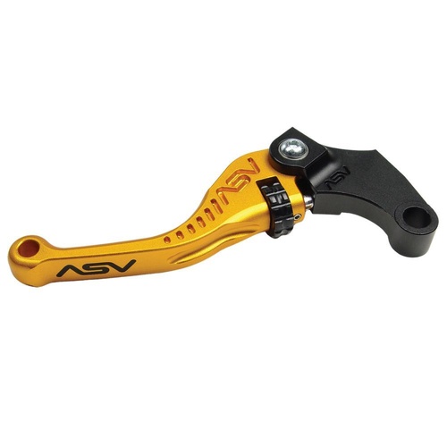 ASV Kawasaki Z 900 SE 2022-2025 Gold C5 Shorty Clutch Lever