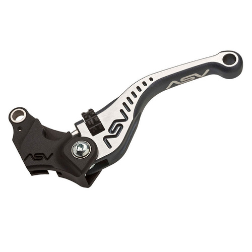 ASV Ducati MULTISTRADA V4 S 2021-2026 Grey Bicolore C5 Shorty Clutch Lever