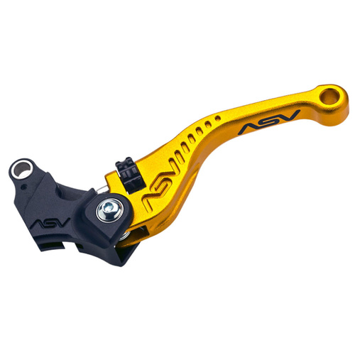 ASV KTM 990 DUKE 2024-2026 Gold C5 Shorty Clutch Lever