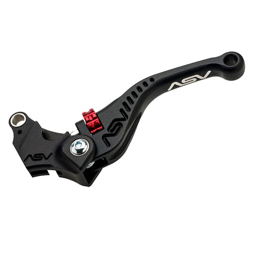ASV KTM 890 DUKE R 2020-2024 Black C5 Shorty Clutch Lever