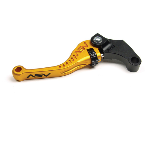 ASV Moto Guzzi BREVA 850 2006-2007 Gold C5 Shorty Clutch Lever