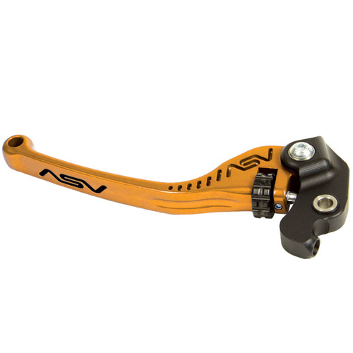 ASV Honda Gold F3 Long Clutch Lever - CB 600 HORNET 1998-2006