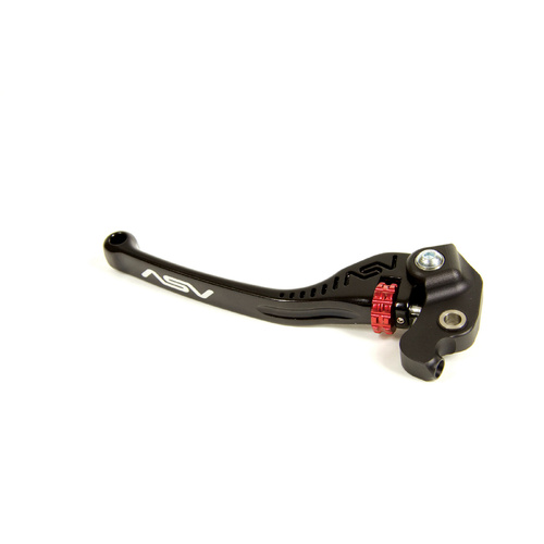 ASV Ducati ST3 2004-2007 Black F3 Long Clutch Lever