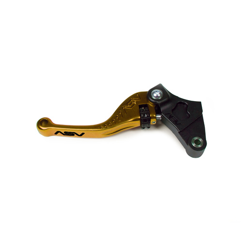 ASV Moto Guzzi BREVA 1100 2006-2007 Gold F3 Shorty Clutch Lever