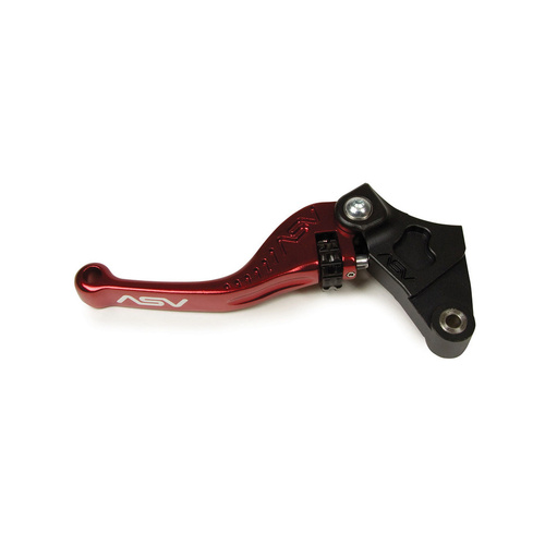 ASV Ducati ST3 S 2004-2007 Red F3 Shorty Clutch Lever