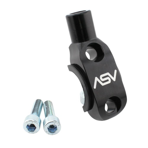 ASV Black Universal Brake Rotator Clamp with Universal Mirror Mount