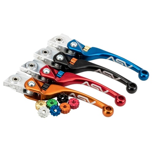 ASV Stark Varg STARK VARG BREMBO LHRB Orange F4 Shorty Off Road Rear Brake Lever for Brembo Master Cylinder