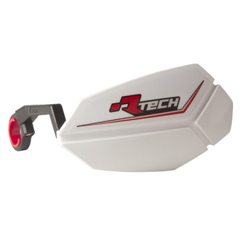 Rtech White R20 Handguards - Includes Mounting Kit