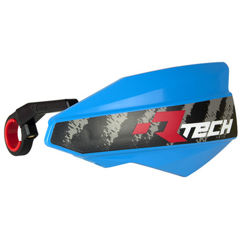 Rtech Light Blue Vertigo Bicycle Handguards - Includes Mounting Kit