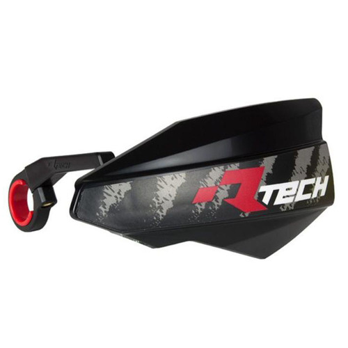 Rtech Black Vertigo MX Handguards - Includes Mounting Kit