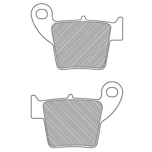 Renthal Fantic CABALLERO REOLARITA SCUDERIA 250 2011-2012 RC-1 Works Rear Dirt Brake Pads