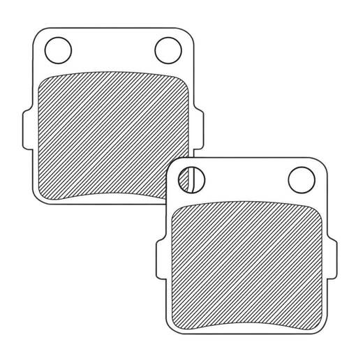 Renthal Kawasaki KX 85 2001-2025 RC-1 Works Rear Dirt Brake Pads