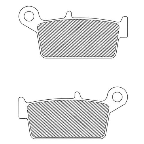 Renthal AJP PR7 ADVENTURE 2017-2023 RC-1 Works Rear Street Brake Pads