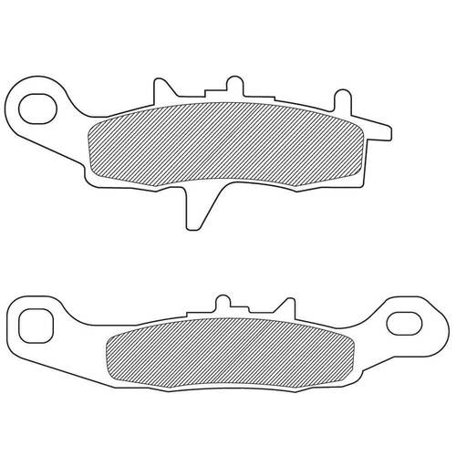 Renthal Kawasaki KX 80 L 1998-2000 RC-1 Works Front Dirt Brake Pads