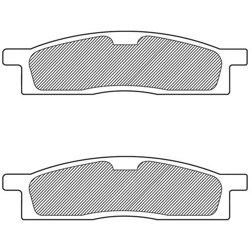 Renthal Yamaha RC-1 Works Front Street Brake Pads