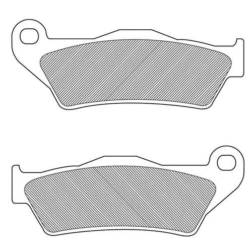 Renthal Husqvarna TC 450 2002-2010 RC-1 Works Front Dirt Brake Pads