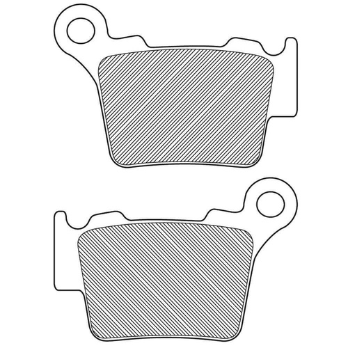 Renthal BMW G 450 X 2008-2010 RC-1 Works Rear Dirt Brake Pads