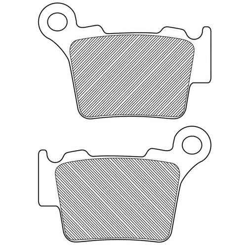 Renthal Husqvarna TC 450 2006-2010 RC-1 Works Rear Dirt Brake Pads