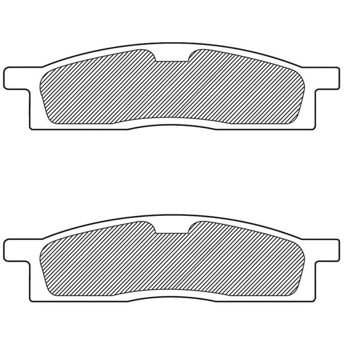 Renthal Yamaha TT-R 125 2023-2024 RC-1 Works Front Dirt Brake Pads