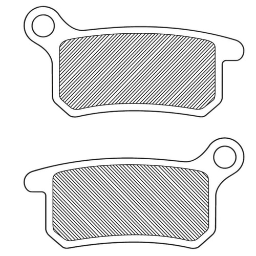 Renthal Kawasaki KX 450 F 2024-2026 RC-1 Works Rear Dirt Brake Pads