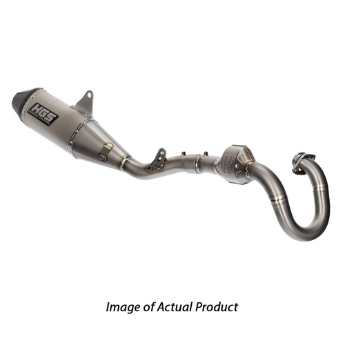 HGS Honda Complete Titanium Carbon Exhaust System CRF 450 R 2025