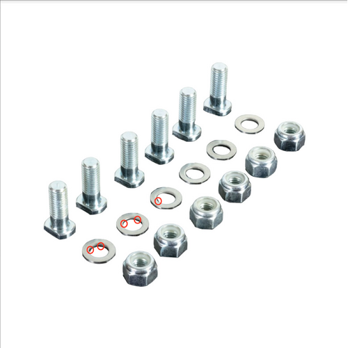 Renthal Ducati MULTISTRADA 1200 S D AIR DVT 2015-2016 6 Off Bolt Kit For D182 And D183