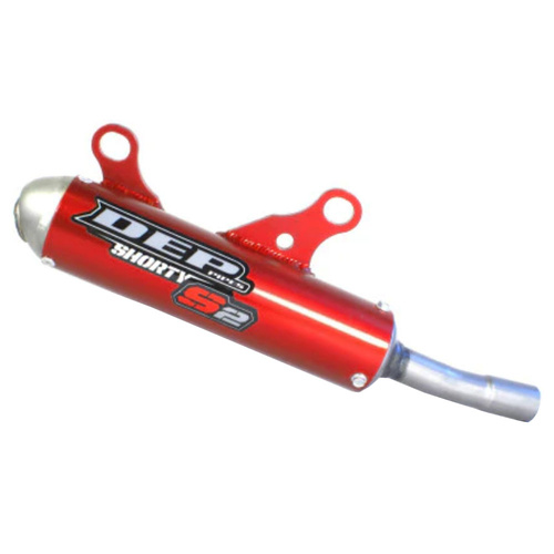 DEP Pipes Beta Red 2 Stroke Shorty Silencer - RR 125 2018
