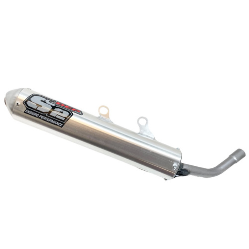 DEP Pipes Beta Silver 2 Stroke MX Silencer - RR 200 2019-On